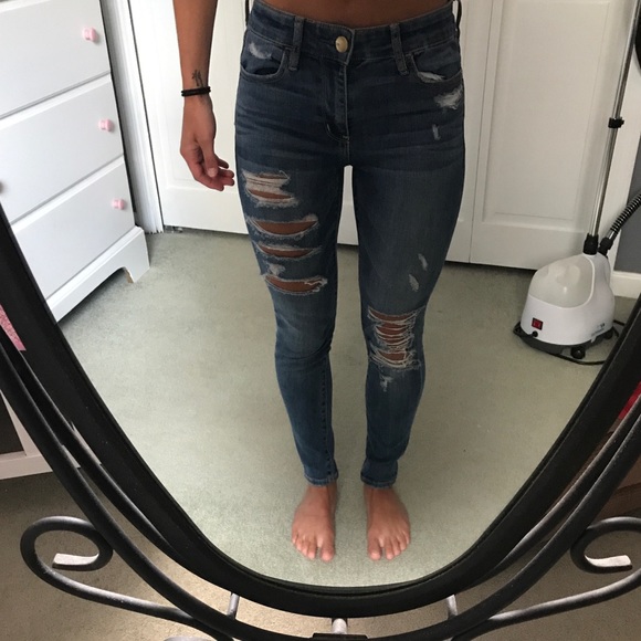 American Eagle Outfitters Denim - American Eagle ripped denim jeans